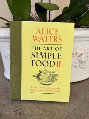 ALICE WATERS:The Art of Simple Food II(NWOT)Collector Edition Cookbook/Tablebook